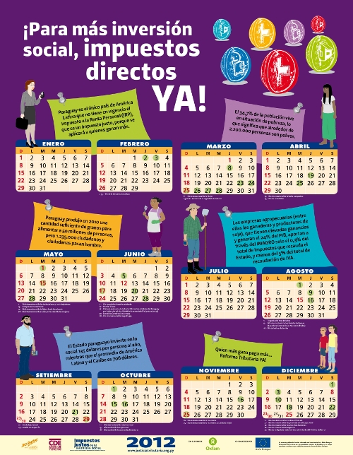 CALENDARIO 2012